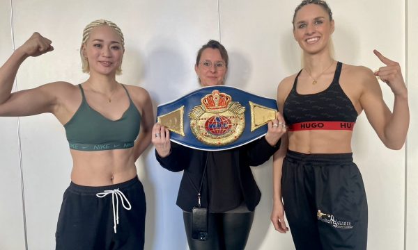 ドイツで藤原が計量パス！