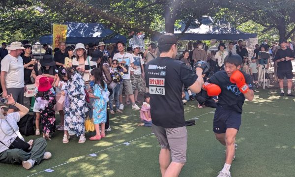 品川区民まつりに横山と吉田が参加