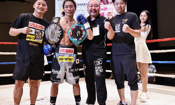 谷口が日本&OPBFの2冠王者に！