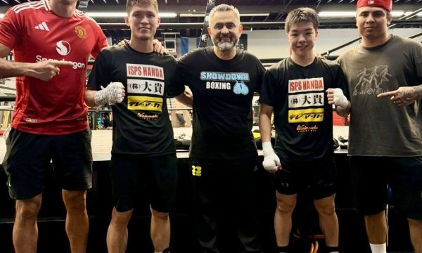 宇津木と横山がロサンゼルスで合宿中！